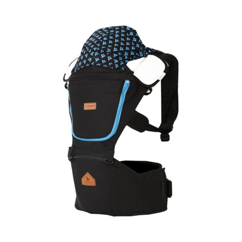 I-Angel Josh 二合一雙肩腰凳揹帶 (IA-109-BK)