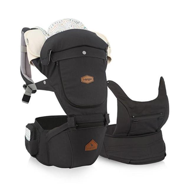 I-Angel Miracle 三合一雙肩腰凳揹帶 (IA-124-GY)