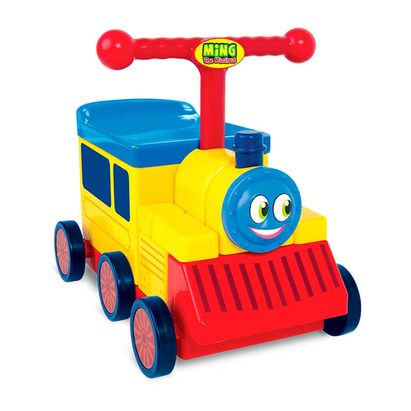 慈善義賣 - 蒸汽火車積木學行車